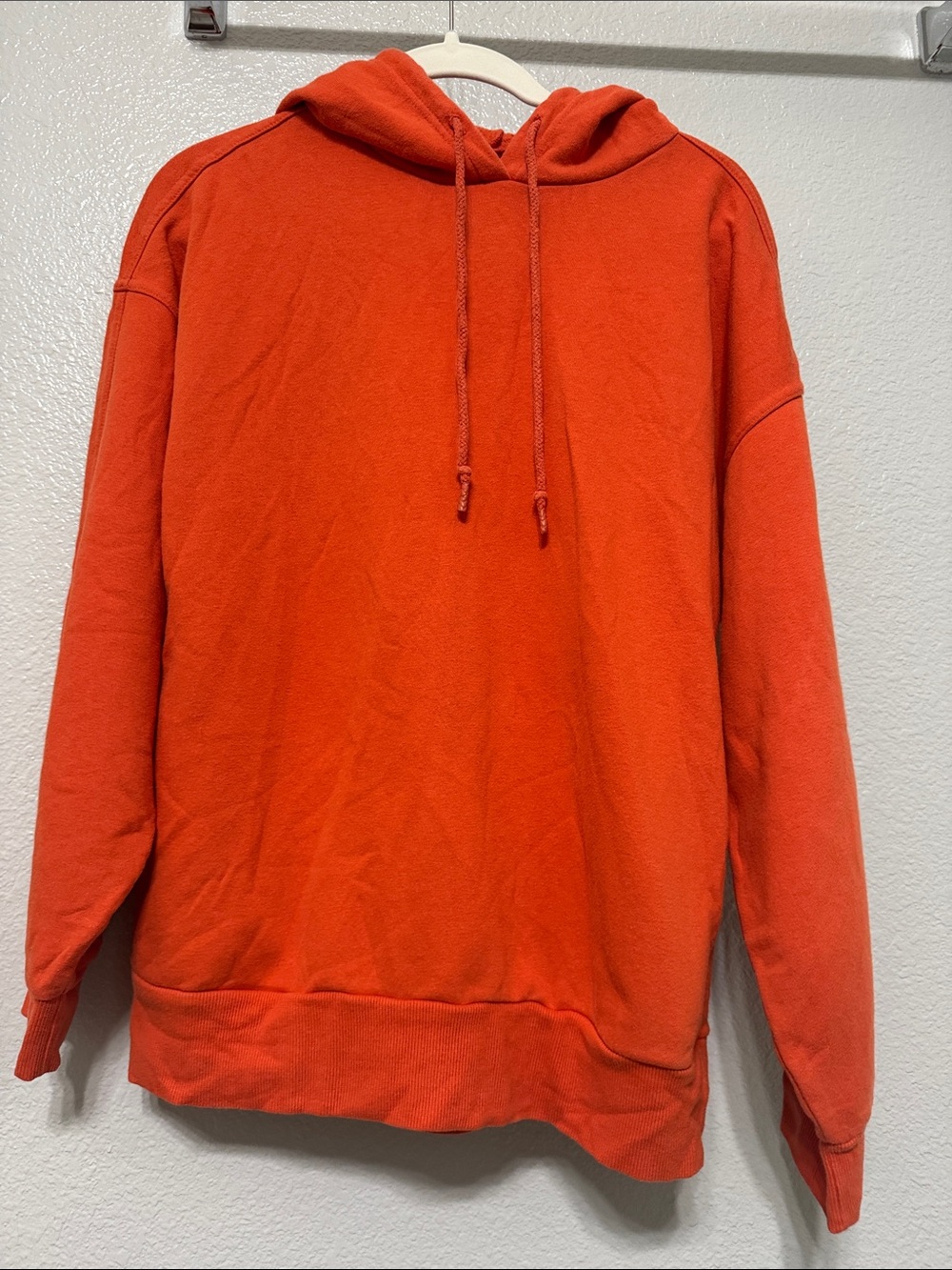 Target Oversized Women's Orange Pullover Hoodie